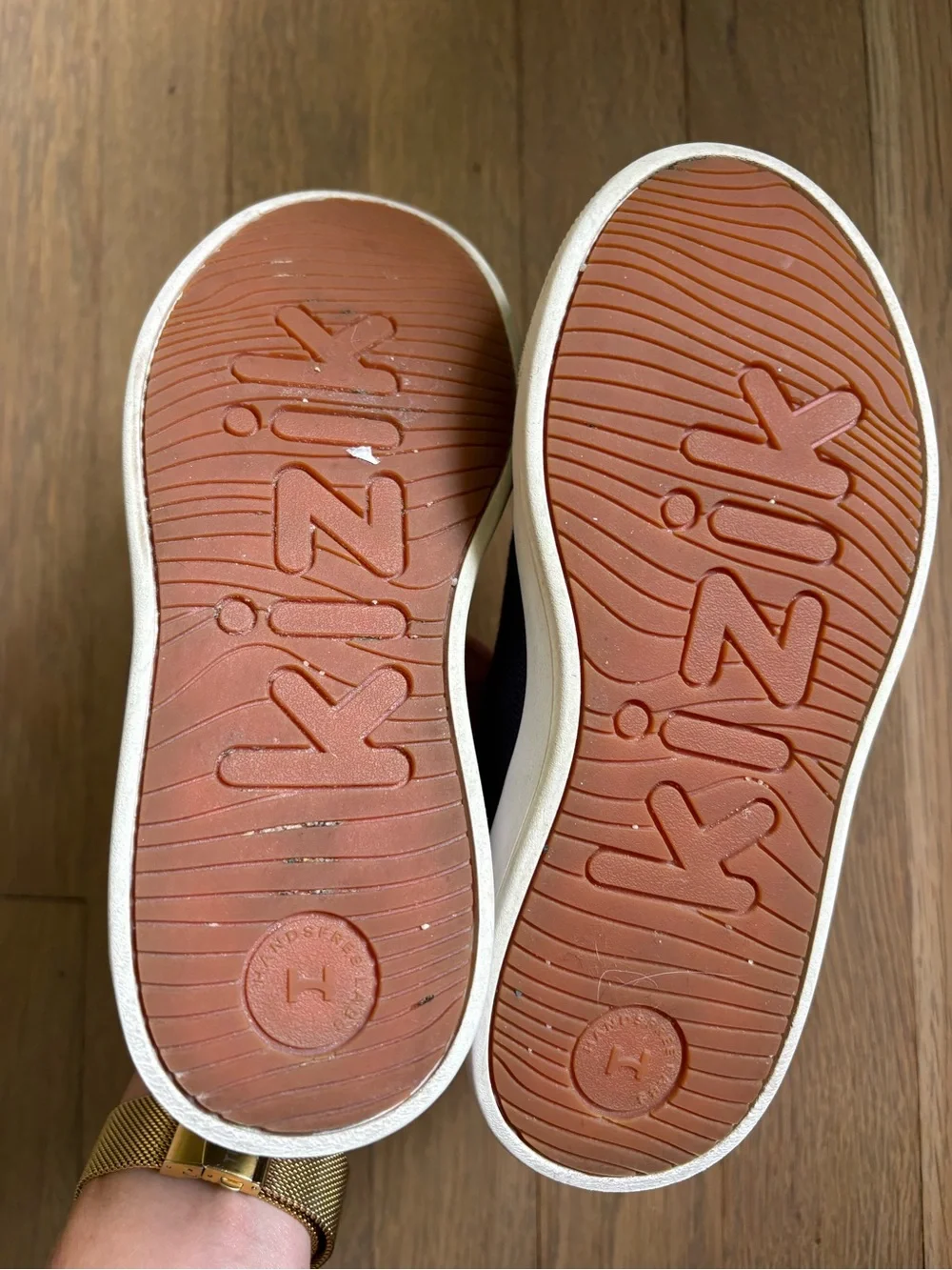 Kizik Prague unisex kids sneakers dusk blue